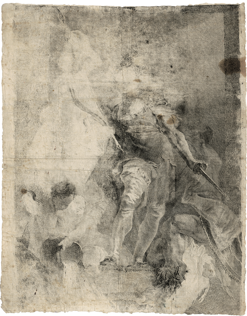 Lot 5305, Auction  126, Maulbertsch, Franz Anton, Der hl. Florian als Krieger mit der Palme