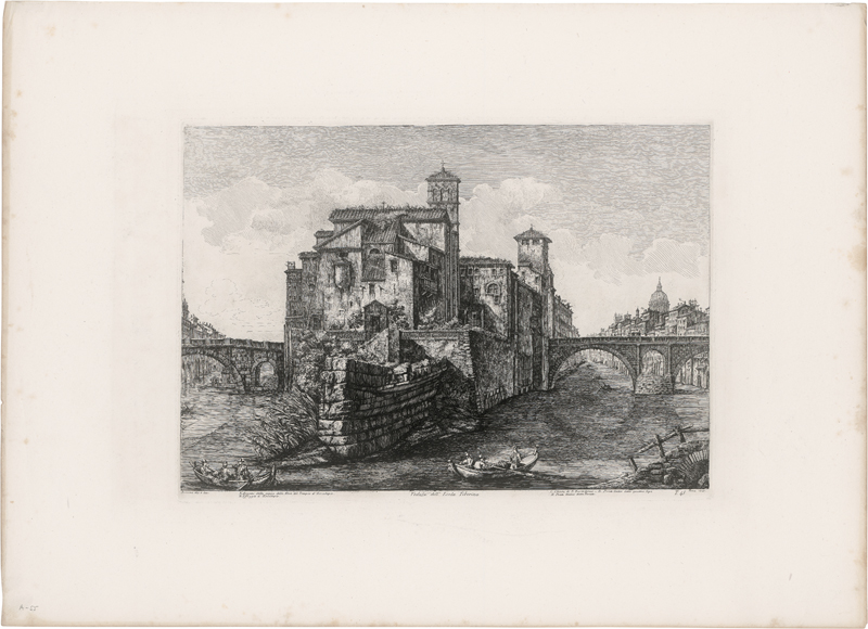 Lot 5411, Auction  126, Rossini, Luigi, Dreizehn Ansichten aus Rom