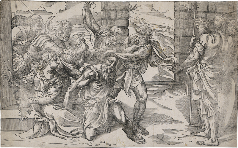 Lot 5504, Auction  126, Boldrini, Niccolò, Samson und Delilah (Samsons Gefangennahme)