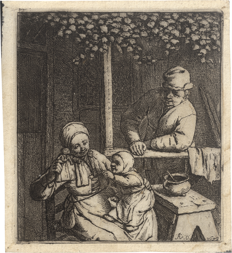 Lot 5637, Auction  126, Ostade, Adriaen van, Die verlangte Puppe