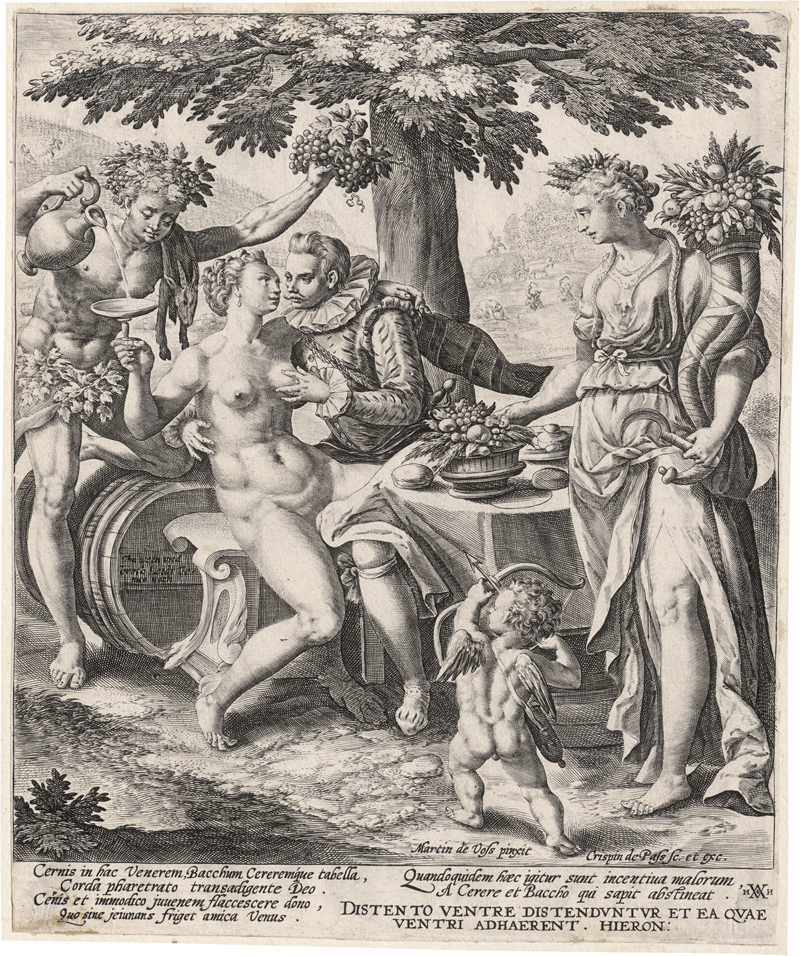 Lot 5647, Auction 126, Passe d. Ä., Crispijn de, Venus, Ceres und Bacchus