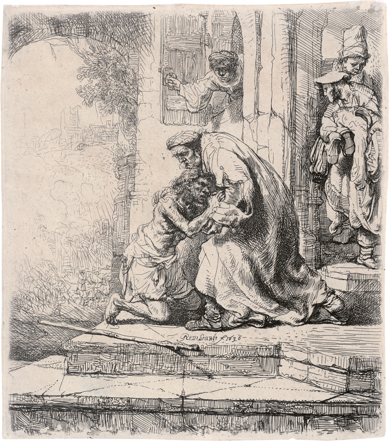 Lot 5670, Auction  126, Rembrandt Harmensz. van Rijn, Die Rückkehr des verlorenen Sohnes