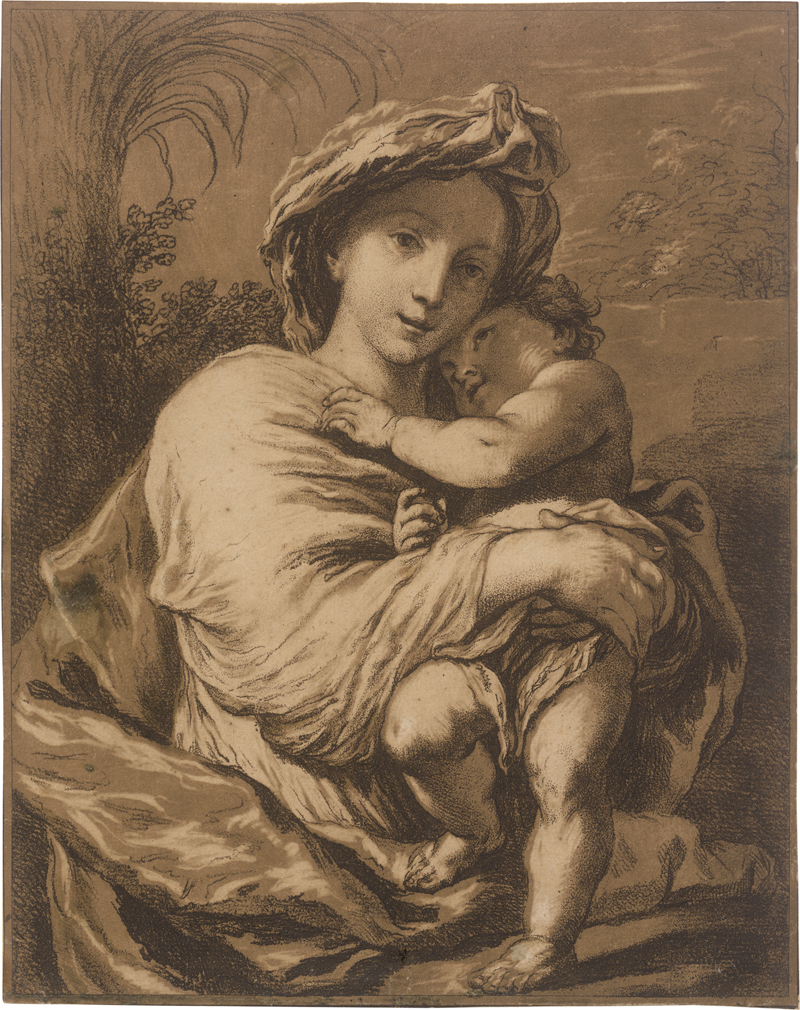 Lot 5686, Auction  126, Rosaspina, Francesco, Madonna mit Kind