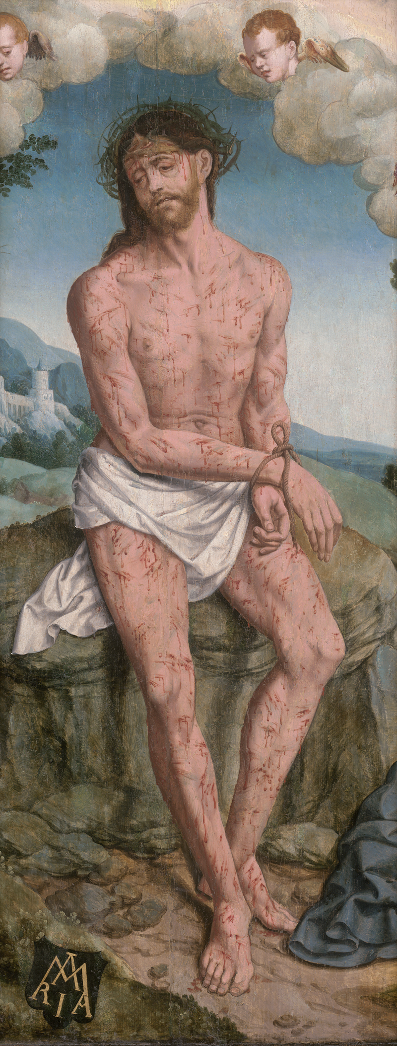 Lot 6000, Auction  126, Deutsch - Umkreis, um 1520. Christus als Schmerzensmann