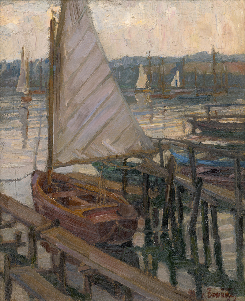 Lot 6198, Auction  126, Zawadzky, Margarete von, Marina am Wannsee