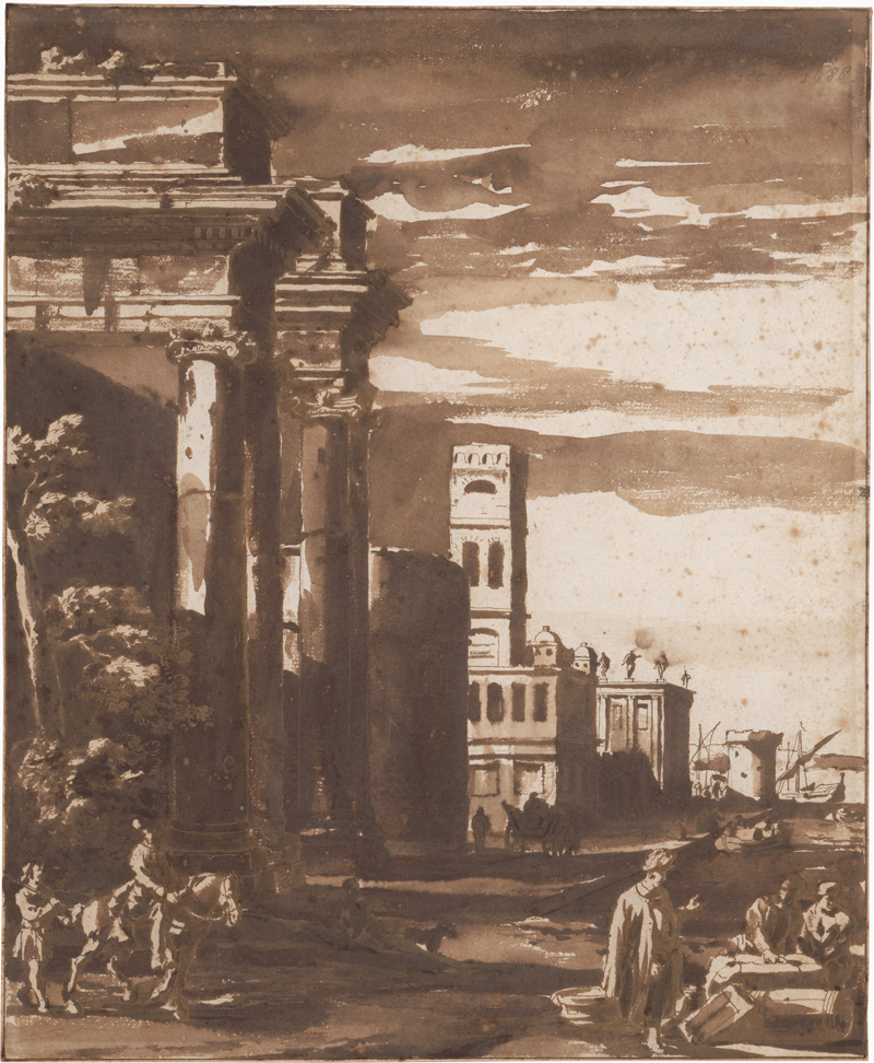 Lot 6527, Auction  126, Ulft, Jacob van der, Eine südliche Hafenszene