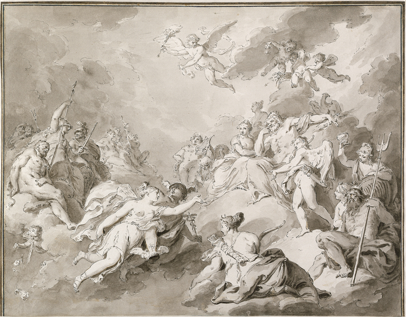 Lot 6579, Auction  126, Pernet, Jacques-Henry-Alexandre, Zwei Ruinencappriccios