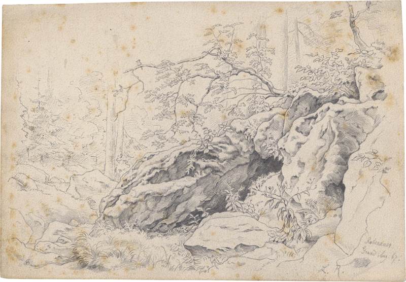 Lot 6638, Auction 126, Richter, Adrian Ludwig, Partie im Rabenauer Grund