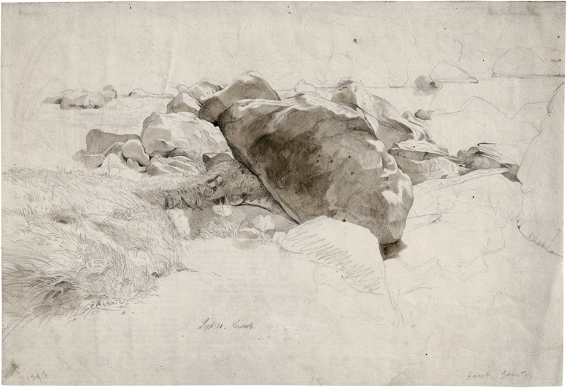 Lot 6648, Auction 126, Gensler, Jacob, Steingeröll im Loisachtal