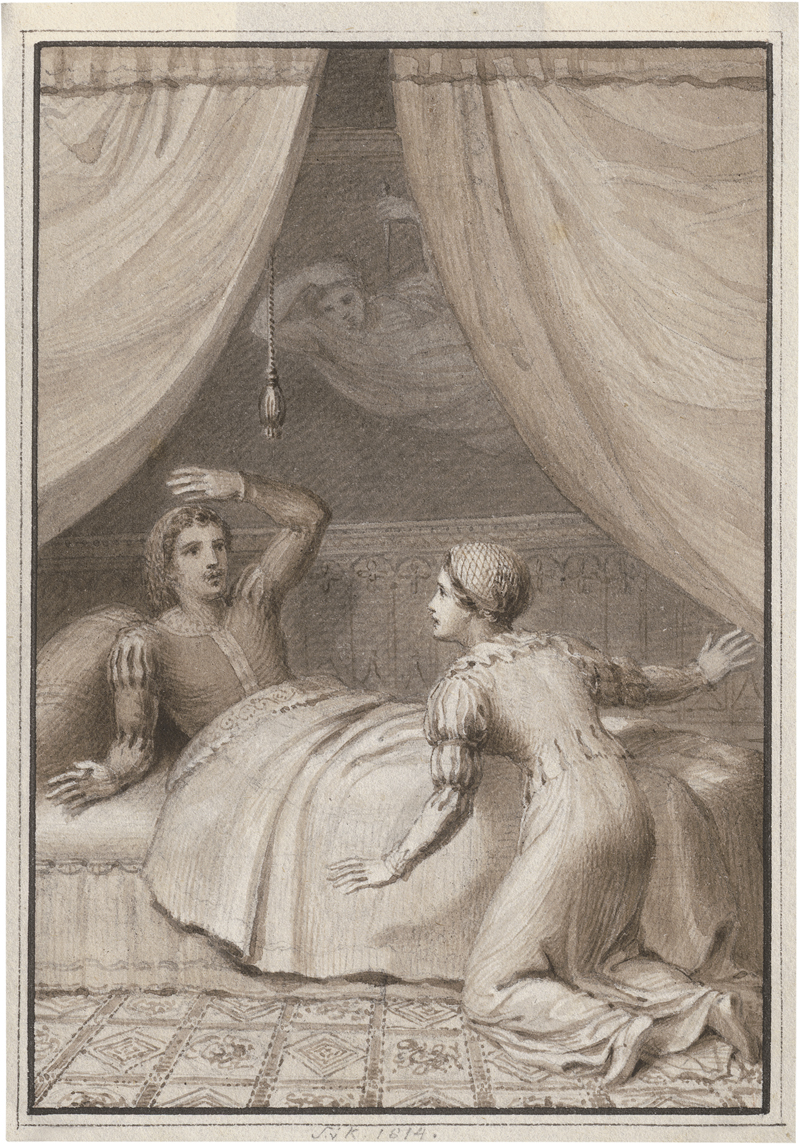 Lot 6656, Auction 126, Schnorr von Carolsfeld, Veit Hanns, Der schlechte Traum