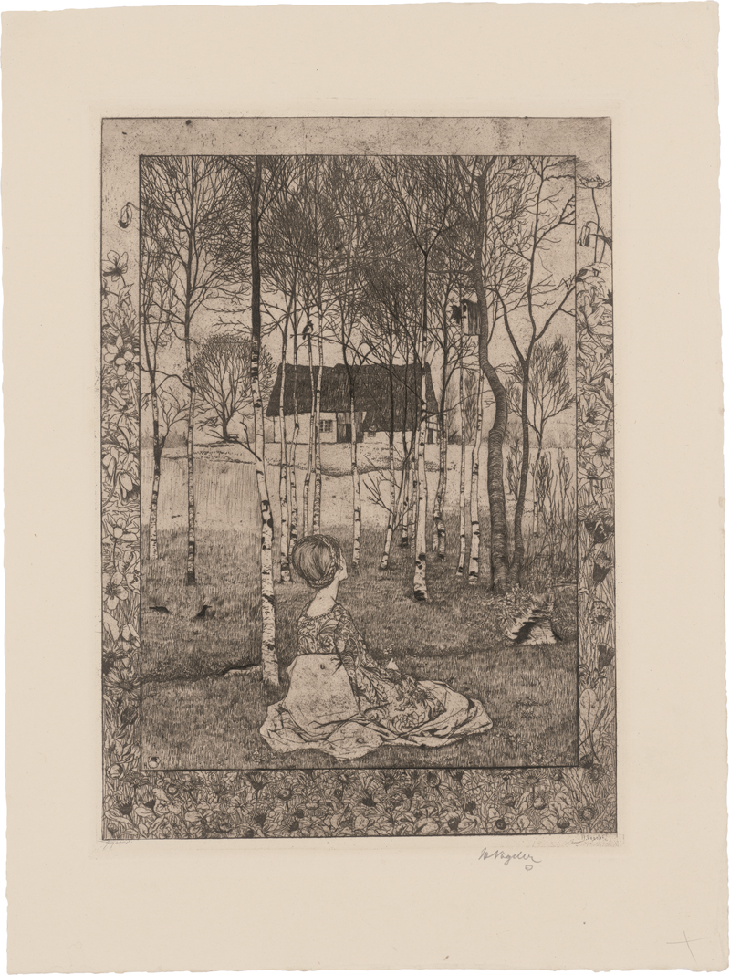 Lot 7001, Auction  126, Vogeler, Heinrich, Frühling