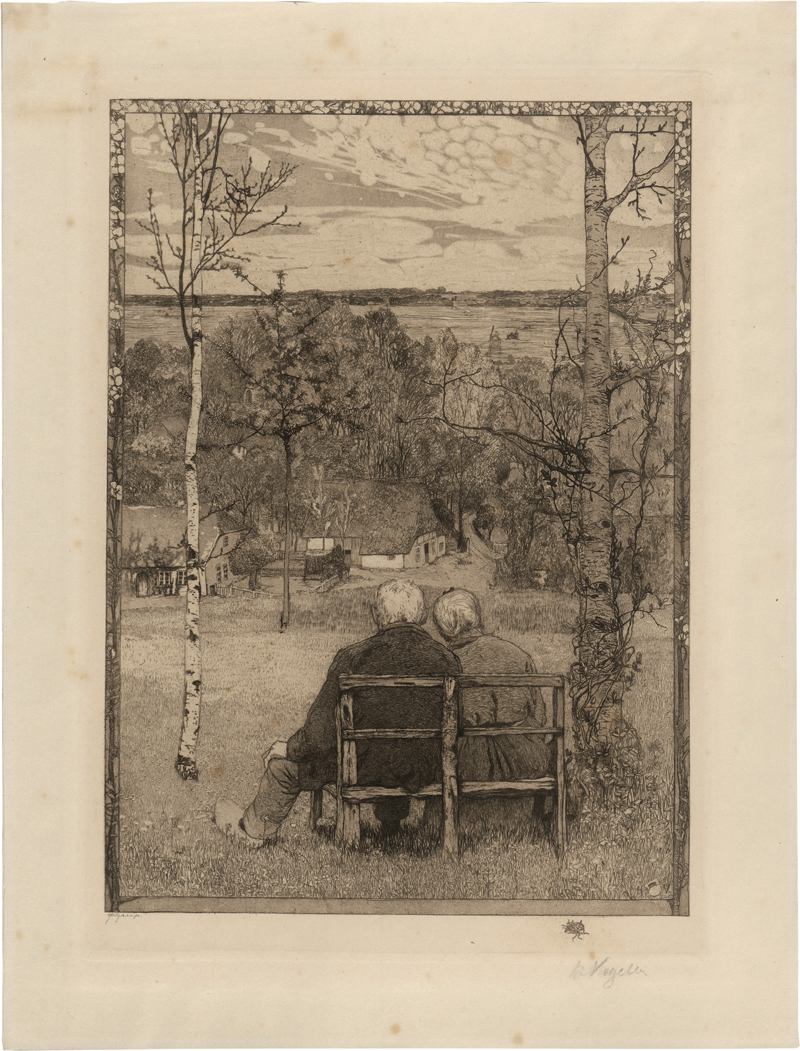 Lot 7002, Auction  126, Vogeler, Heinrich, Im Mai