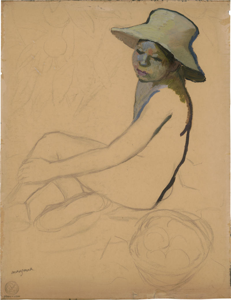 Lot 7023, Auction  126, Manzana-Pissarro, Georges, Kleiner Junge mit Hut