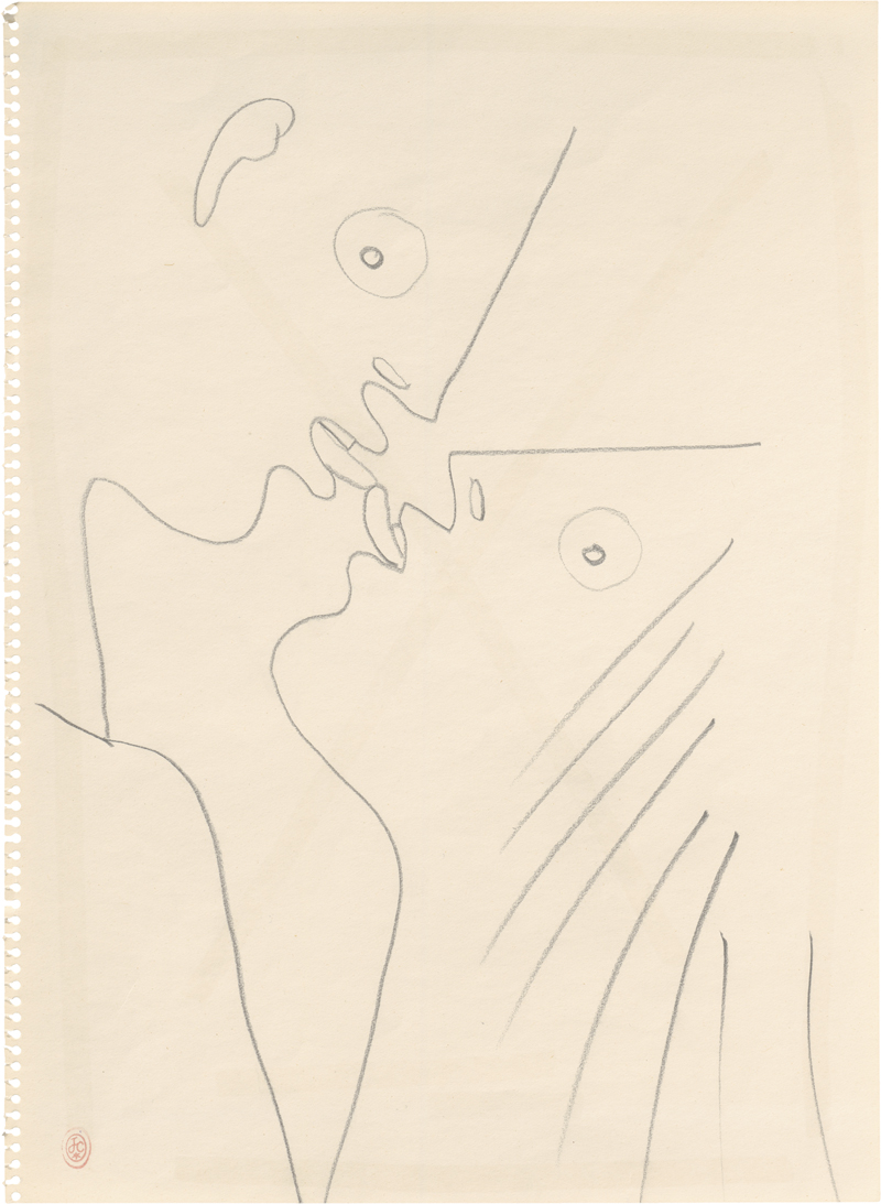 Lot 7155, Auction 126, Cocteau, Jean, Les amoureux