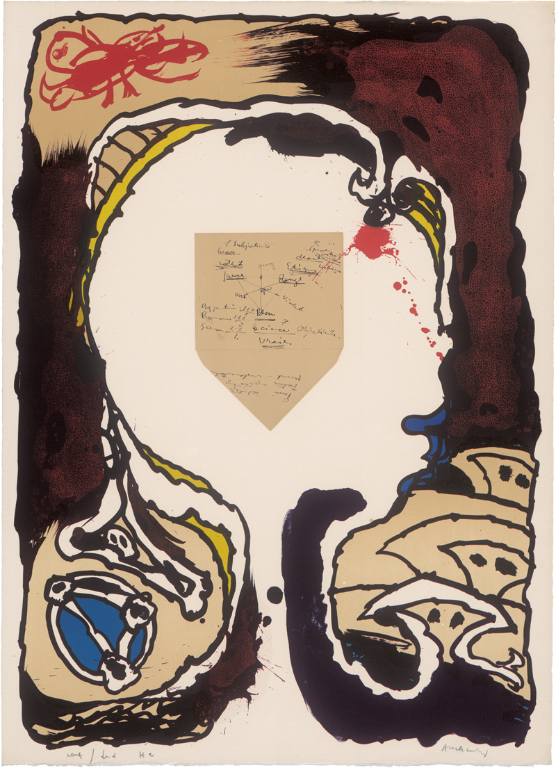 Lot 7206, Auction 126, Alechinsky, Pierre, Composition (Pour Jorn)