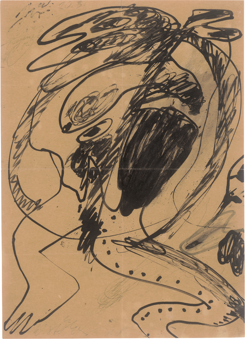 Lot 7213, Auction 126, Stöhrer, Walter, Ohne Titel (Kreatur)