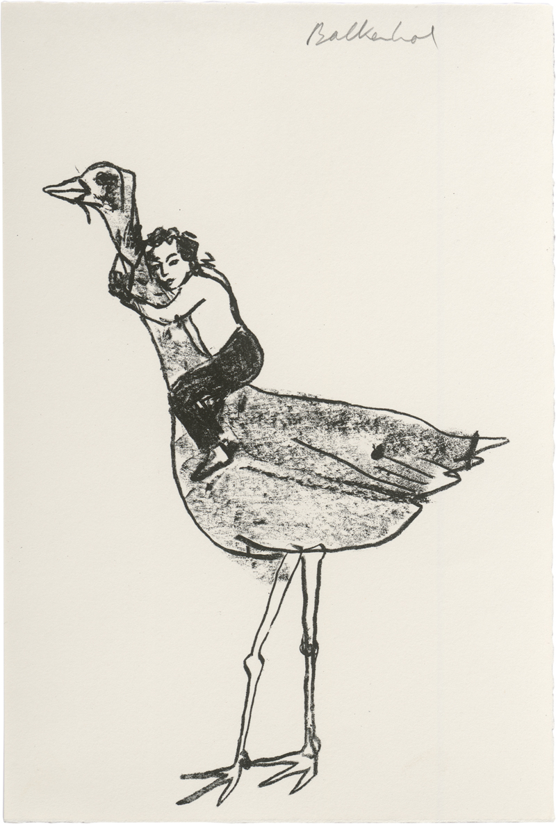 Lot 8016, Auction  126, Balkenhol, Stephan, Acht Steindrucke