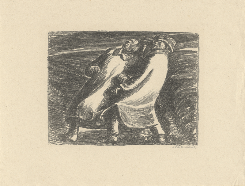 Lot 8020, Auction  126, Barlach, Ernst, Panischer Schrecken