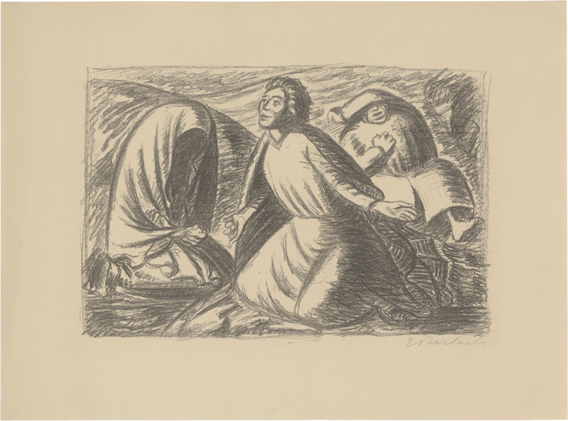 Lot 8021, Auction  126, Barlach, Ernst, Hoffnung und Verzweiflung II