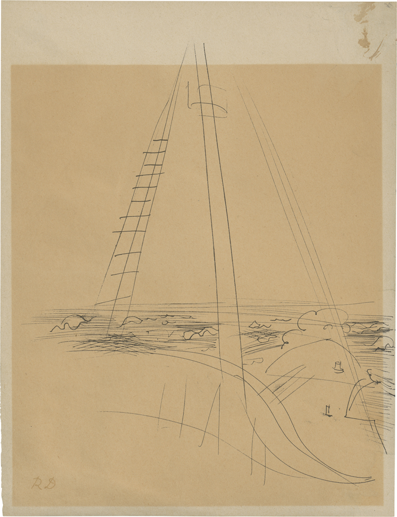 Lot 8090, Auction 126, Dufy, Raoul, Le Queen Mary