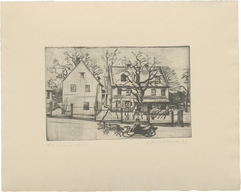 Lot 8153, Auction 126, Kretzschmar, Bernhard, Schlittenpartie