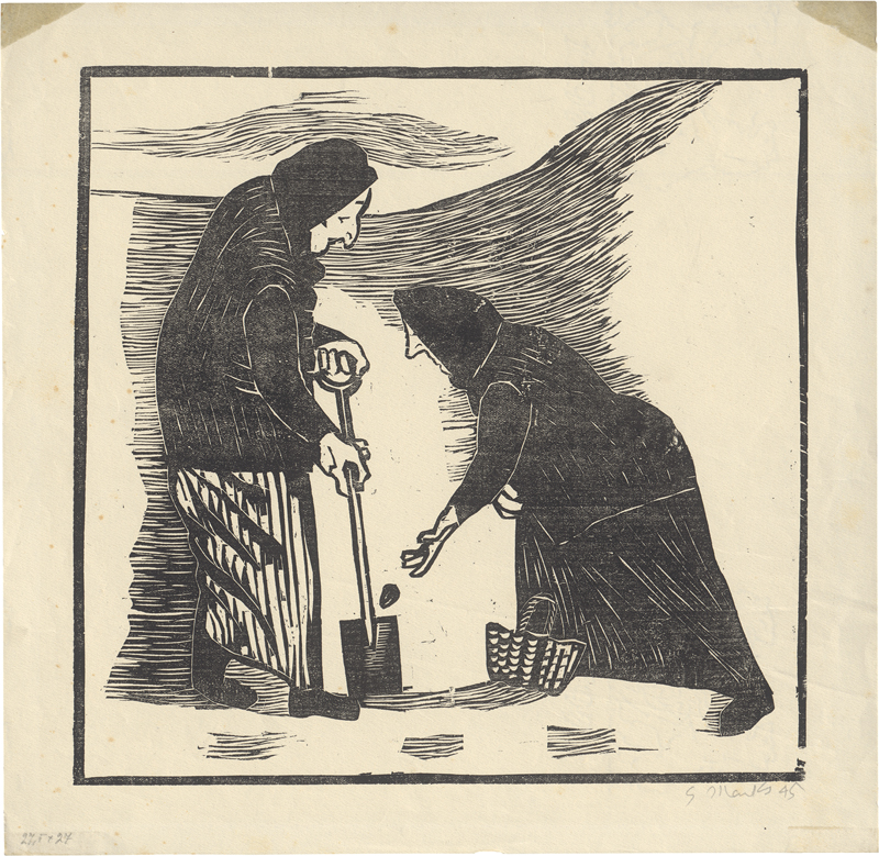 Lot 8185, Auction 126, Marcks, Gerhard, Kartoffellegerinnen; Pflüger I