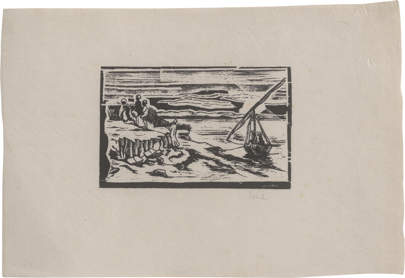 Lot 8217, Auction  126, Orlik, Emil, Feluke am Nilufer