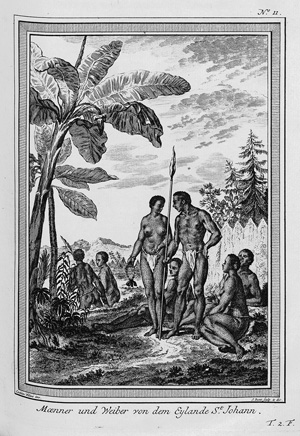 Lot 60, Auction  127, Schwabe, Johann Joachim, Allgemeine Historie der Reisen zu Wasser und Lande (Band II)