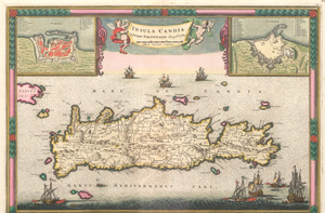 Los 158 - Kreta - Konvolut von 10 teils kolorierten Kupferkarten - 0 - thumb