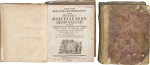 Lot 264, Auction  127, Scriptores rerum Brandenburgensium, quibus historia Marchiae Brandenburgensis
