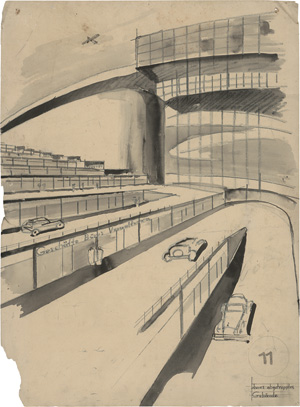 Los 487 - Behrens, Peter - Panropa Verkehrspalast 11+12  Gibraltar. 2 Ansichten - 0 - thumb