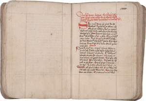 Los 1011 - Katechetische Sammelhandschrift - Deutsche Handschrift auf Papier. Südwestdeutschland um 1400 - 1 - thumb