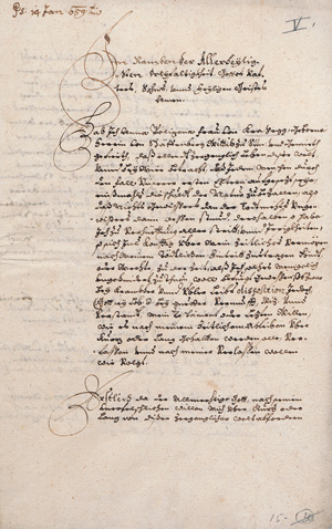 Los 1033 - Testament - der Anna Polixena von Krasseg. Schloss Krasseg (Steiermark) 1659 - 0 - thumb