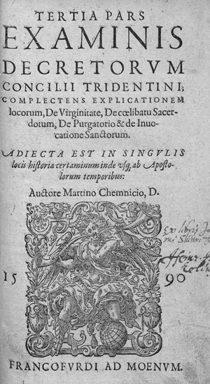 Los 1099 - Chemnitz, Martin - Examinis decretorum concilii Tridentini - 0 - thumb