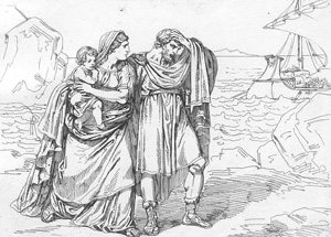 Los 1294 - Pinelli, Bartolomeo - Raccolta di no. 100 soggetti li più rimarchevoli dell' istoria greca - 2 - thumb