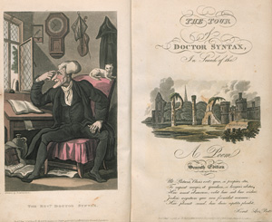 Lot 2020, Auction  127, Combe, William, The tour of doctor syntax, In search of the picturesque. A poem