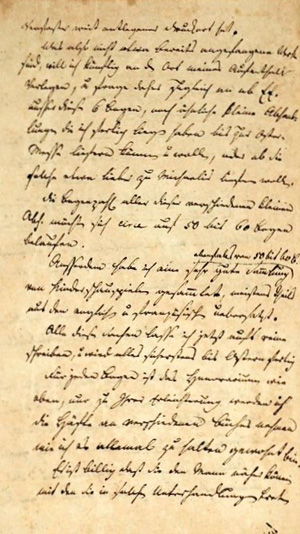 Los 2565 - Gruson, Johann Philipp - Brief an den Verleger Franke. 1793 - 0 - thumb