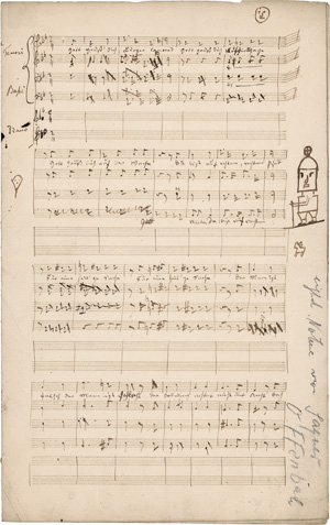 Lot 2644, Auction  127, Offenbach, Jacques, Musikmanuskript seines Revolutionsliedes. Köln 1848