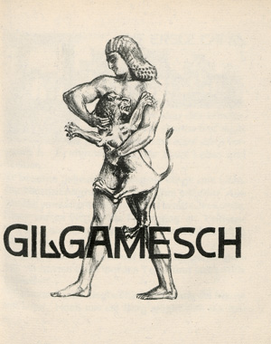Lot 3114, Auction  127, Gilgamesch, Eine Erzählung aus dem alten Orient