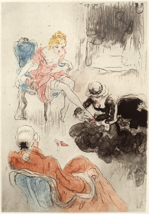 Lot 3155, Auction  127, Crébillon, Prosper Jolyot de und Icart, Louis - Illustr., La Nuit et le Moment