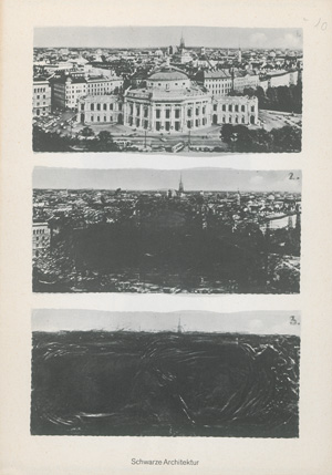 Lot 3278, Auction  127, Rainer, Arnulf, Schwarze Architektur