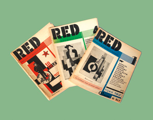 Lot 3281, Auction  127, ReD, Revue Svazu moderní kultury Devetsil - 3 Hefte