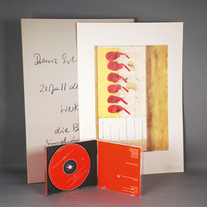 Lot 3350, Auction  127, Walther, Franz Erhard, Zerfall des Sockels. Werkbau. Die Bilder sind im Kopf