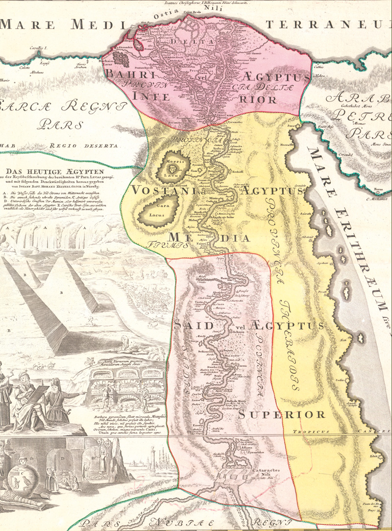 Lot 50, Auction 127, Homann, Johann Baptist, Aegyptus hodierna