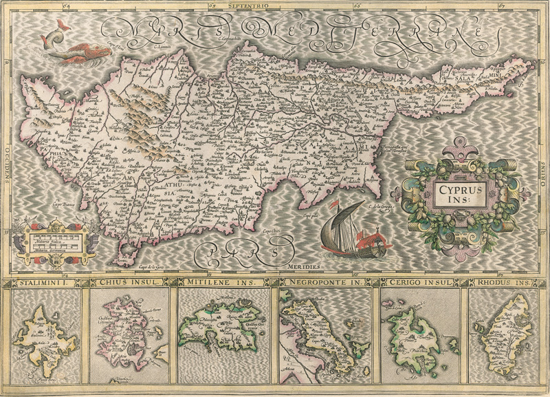 Lot 147, Auction 127, Hondius, Hendrick, Cyprus Ins.