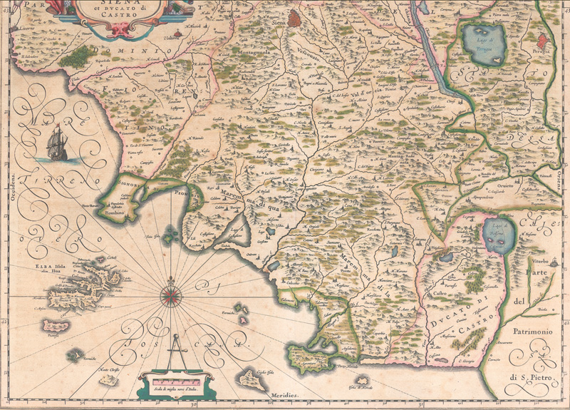 Lot 190, Auction 127, Siena, Territorio di Siena, con il Ducato di Castro