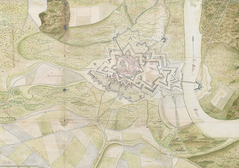 Lot 207, Auction 127, Baden-Württenberg, Plan de Philippsburg