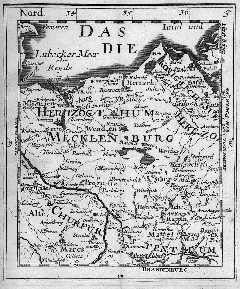 Lot 210, Auction 127, Bodenehr, Johann Georg., Teutschland zu bequemen Gebrauch in 32 geographischen Tabellen vorgestelt