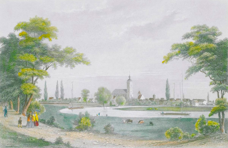 Lot 241, Auction 127, Brandenburg, 19 kolorierte Kupferstiche mit Ansichten von Brandenburg