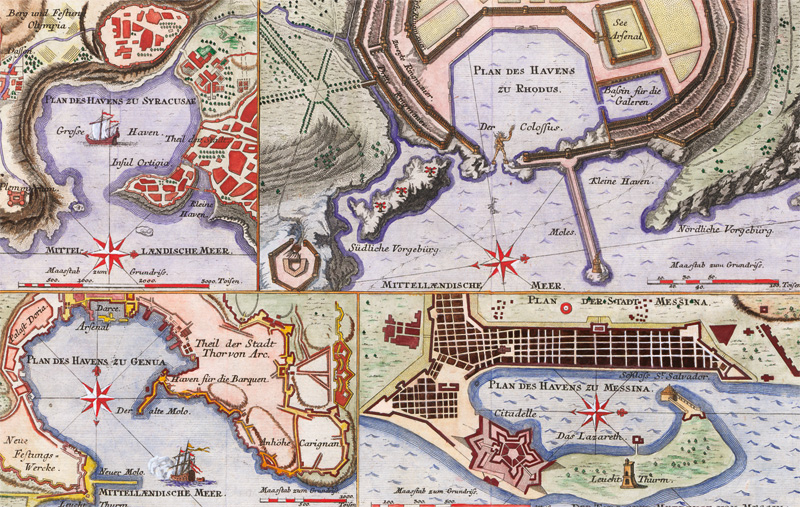 Lot 382, Auction 127, Belidor, Bernard Forest de, Architectura hydraulica oder Wasser-Bau-Kunst. 2 Kupferstiche